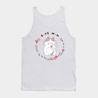 Cat Love Mom Tank Top